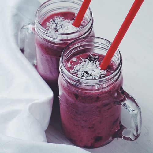 Chocolate protein smoothie