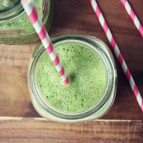 Green lemonage protein smoothie