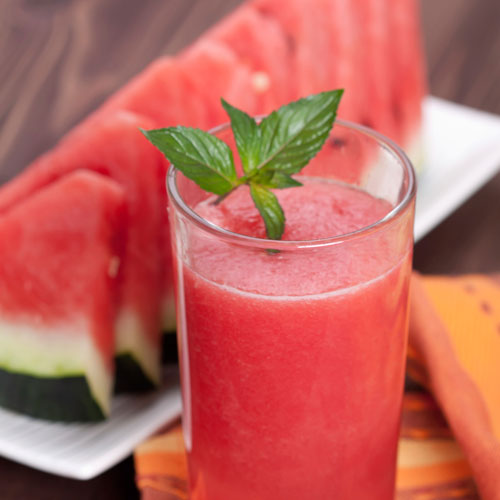 Watermelon protein smoothie